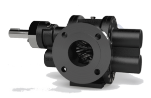 Lightweight vehicle mounted gear pump