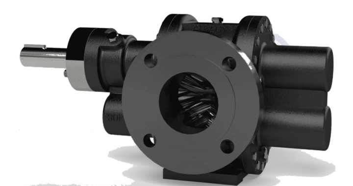 Lightweight vehicle mounted gear pump